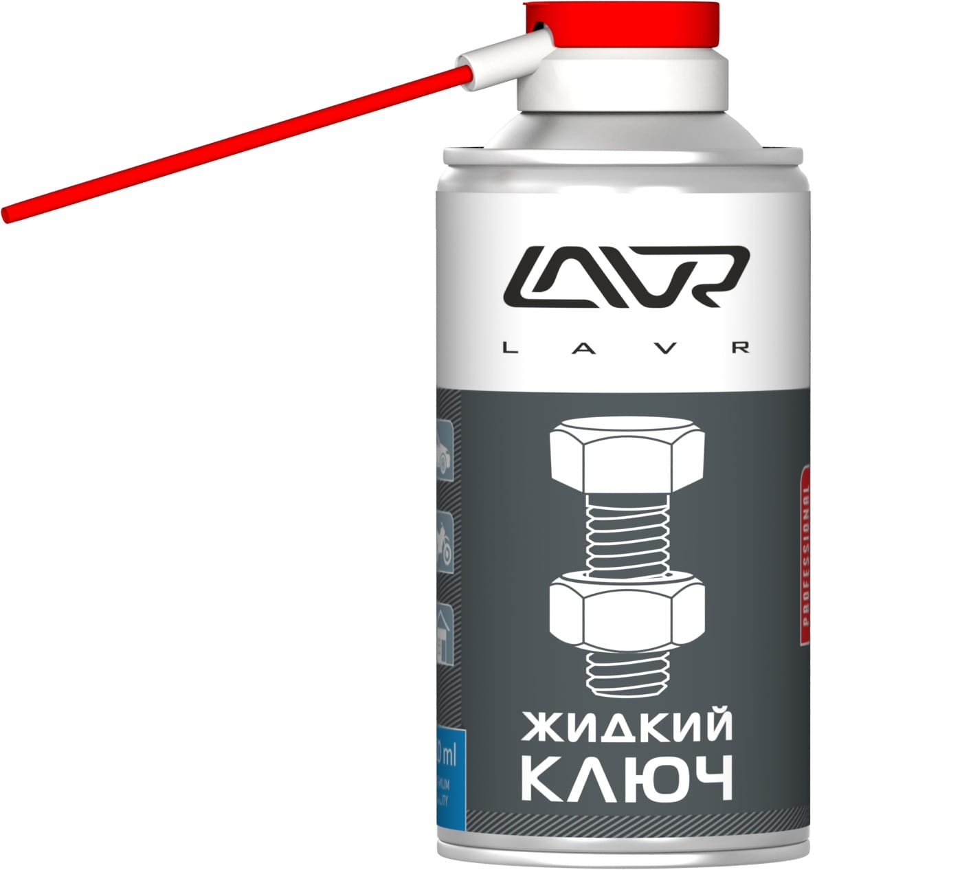 Купить запчасть LAVR - Ln1490 Жидкий ключ LAVR multifunctional fast liquid key  210 ml