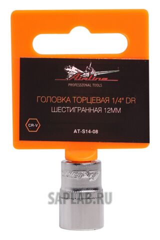 Купить AIRLINE ATS1408 Головка торцевая 1/4 дюйма DR шестигранная 12мм