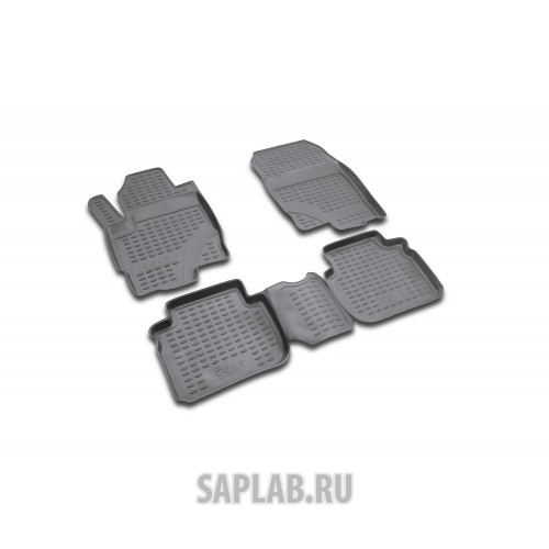 Купить AUTOFAMILY NLC3502210 Коврики в салон MITSUBISHI Colt 5 двер. 2003-2009, 4 шт. (полиуретан)