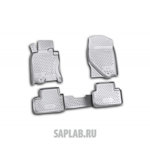 Купить AUTOFAMILY NLC7606210K Коврики в салон INFINITI G37X 2009-2013, 4 шт. (полиуретан)