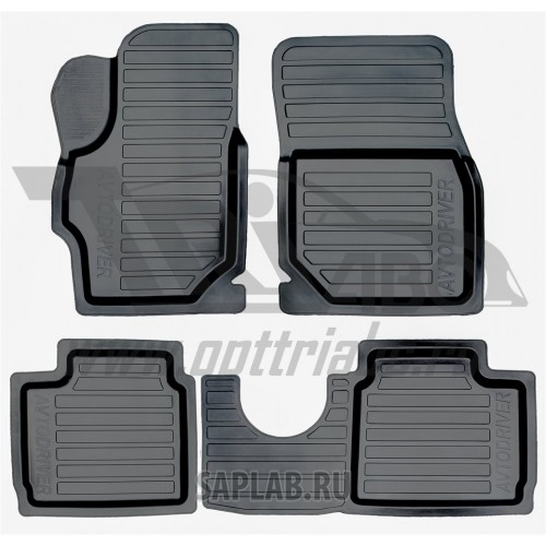 Купить AVTODRIVER ADRPRO030 Коврики салона резиновые с бортиком для Peugeot 301 (2013-)