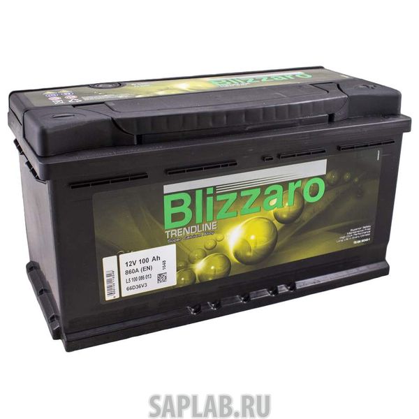 Купить BLIZZARO 100R860A Аккумулятор BLIZZARO TRENDLINE 100R 860A 353x175x190