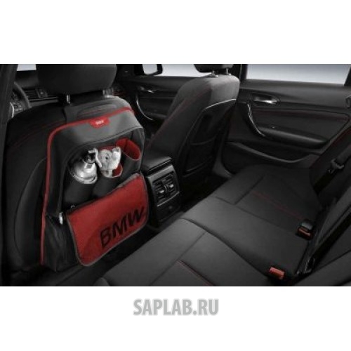 Купить BMW 52122219889 Карман на спинку сиденья BMW Sport Line Red, артикул 52122219889