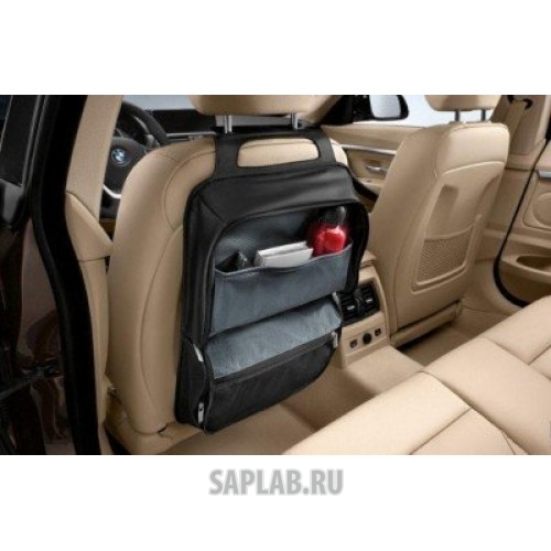 Купить BMW 52122303033 Карман на спинку сиденья BMW Black, артикул 52122303033