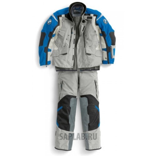 Купить BMW 76118395108 Мужская мотокуртка BMW Motorrad Jacket Rallye, Men, Grey-Blue