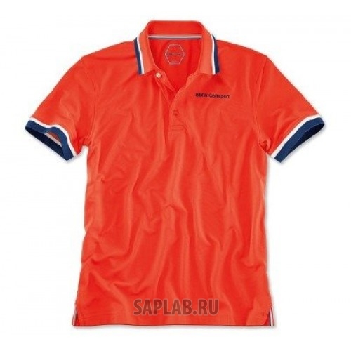 Купить BMW 80142446362 Мужская рубашка-поло BMW Golfsport Polo Shirt, Men, Fire