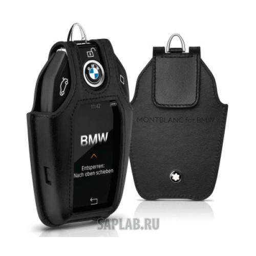 Купить BMW 80212413718 Кожаный чехол Montblanc для ключа BMW 7 серии, артикул 80212413718