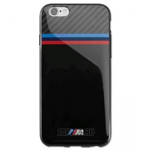 Купить BMW 80212413758 Чехол BMW M для iPhone 6, Soft Case, Black, артикул 80212413758