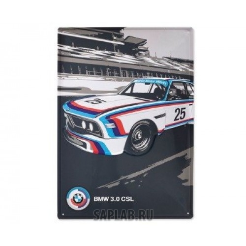 Купить BMW 80232445949 Металлическая пластина BMW Motorsport Heritage Metal Sign