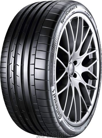 Купить CONTINENTAL 0357214 Шины Continental SportContact 6 265/45 R20 108Y (до 300 км/ч) 357214