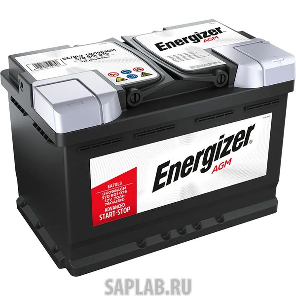 Купить ENERGIZER 570901076 Аккумулятор легковой 