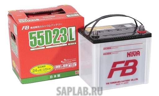 Купить FURUKAWA_BATTERY 55D23R Аккумулятор автомобильный  Furukawa Battery SUPER NOVA 55D23R 60 Ач