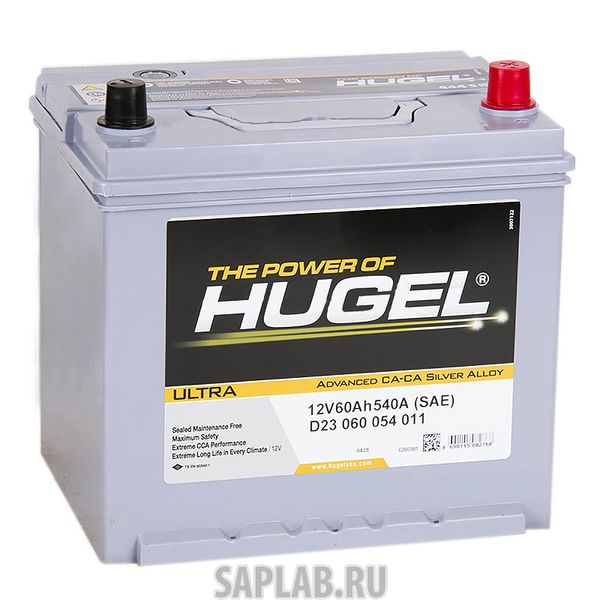 Купить HUGEL ULTRA60JR Аккумулятор HUGEL Ultra 60JR 533
