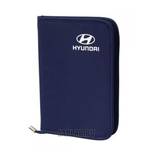 Купить Hyundai R8480AC400H Футляр для автодокументов Hyundai Document Case 2, Blue, артикул R8480AC400H