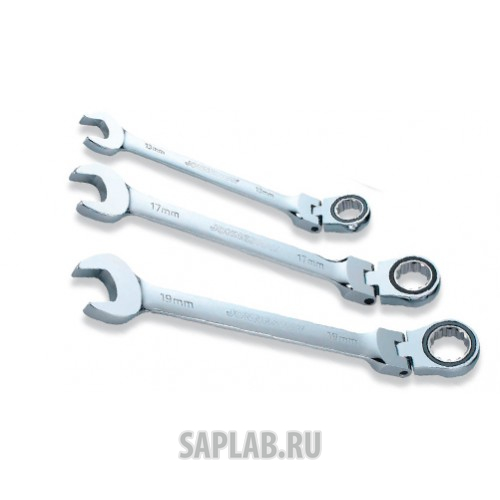 Купить JONNESWAY W66119 Ключ комбинированный трещоточный карданный, 19 мм, W66119 JONNESWAY