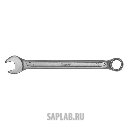 Купить KRAFT KT700505 Ключ комбинированный 11 мм (Cr-V; холодный штамп, холдер)
