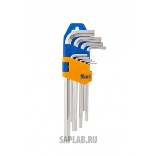 Купить KRAFT KT700568 Набор ключей торцевых шестигранных Г-образных длинные, 9шт