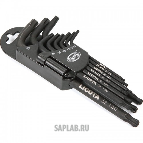 Купить LICOTA BX4S02 Набор торксов угловых длинных с шаром, 9 предметов, T10-T50