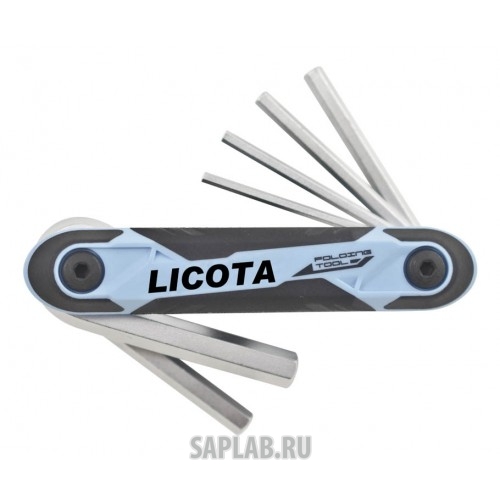 Купить LICOTA FH1S061D2CV Набор ключей 6 гранных складных, 6 пр., 2.5-8мм