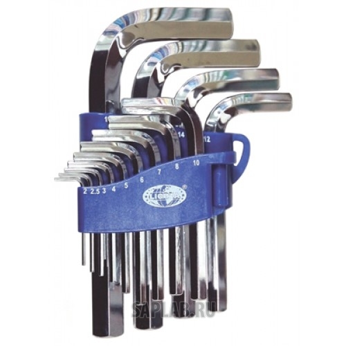 Купить LICOTA HW1M019H2S2 Набор шестигранников угловых 13пр., 2-19мм