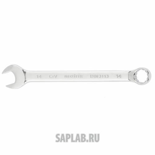 Купить MATRIX 15158 Ключ комбинированный, 14 мм, CrV, полированный хром// MATRIX