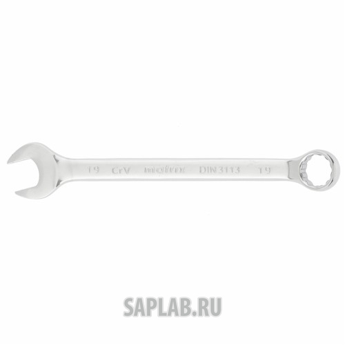 Купить MATRIX 15163 Ключ комбинированный, 19 мм, CrV, полированный хром// MATRIX