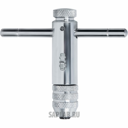 Купить MATRIX 76905 Вороток для метчиков М3 - М8, хромированный, с трещоткой// MATRIX