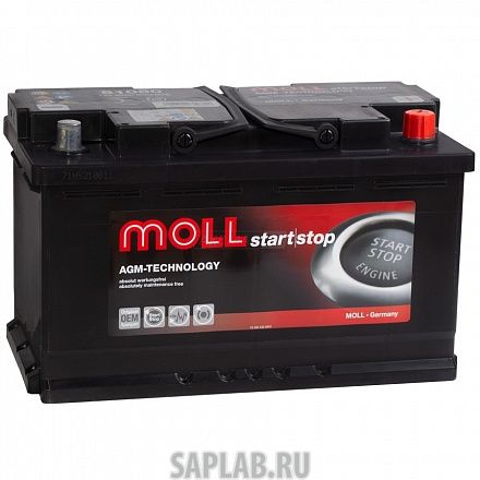 Купить MOLL 82095 Аккумулятор MOLL EFB 95R Start-Stop 900A 353x175x190 82095