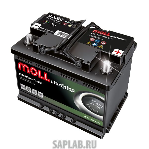 Купить MOLL EFB60R Аккумулятор MOLL EFB 60R 539