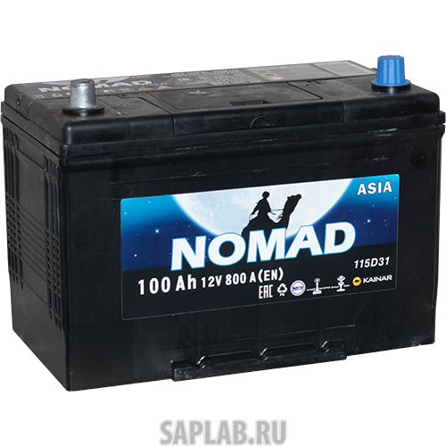 Купить NOMAD 090183601003109110RЧЧ Аккумулятор легковой «NOMAD» Asia 100 Ач п/п