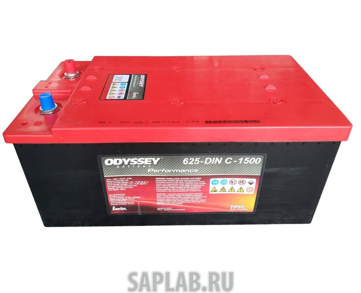 Купить ODYSSEY DINC1500 Аккумулятор Odyssey DIN C-1500 12В 220Ач 1500CCA 518x276x242 мм Прямая (+-)