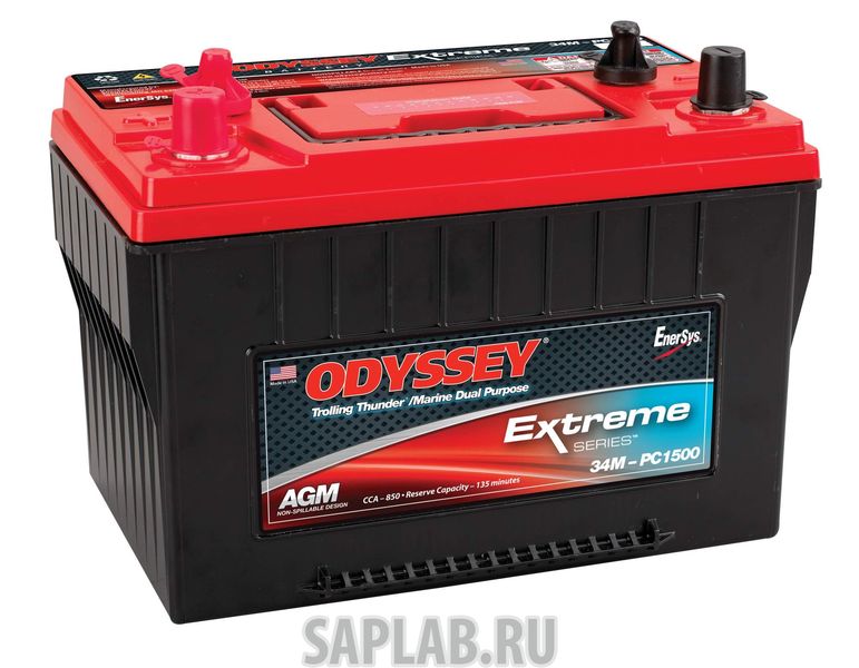 Купить ODYSSEY PC150034M Аккумулятор Odyssey PC1500-34M 12В 68Ач 850CCA 275,6x179,8x200,2 мм Прямая (+-)