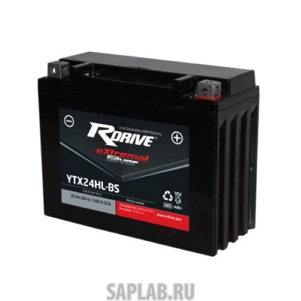 Купить RDRIVE SYTX24HLBS Аккумулятор RDRIVE SILVER YTX24HL-BS