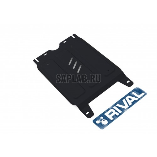 Купить RIVAL 11195031 Защита КПП Rival, Toyota Hilux V - 2.4, 2.8, 4WD, 2015-, крепеж в комплекте, сталь, 1.8 мм