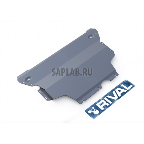 Купить RIVAL 33303222 Защита картера и КПП Rival, AUDI A3 V - 1.8 TFSI, 2012-/Seat Leon V - 1.2 TFSI, 2013-/Volkswagen Golf VII V - 1.2 TFSI, 1.4 TFSI (122hp), 2013-, крепеж в комплекте, алюминий, 3 мм