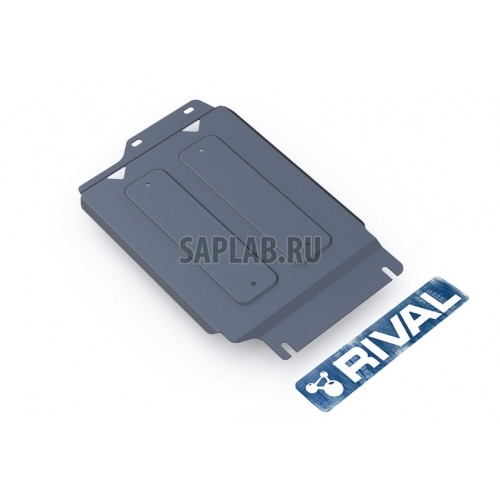 Купить RIVAL 33341242 Защита раздатки Rival, Infiniti QX 56 V - 5.6, 2010-2013/QX 80 V - 5.6, 2013-/Nissan Patrol V - 5.6, 2010-, крепеж в комплекте, алюминий, 4 мм