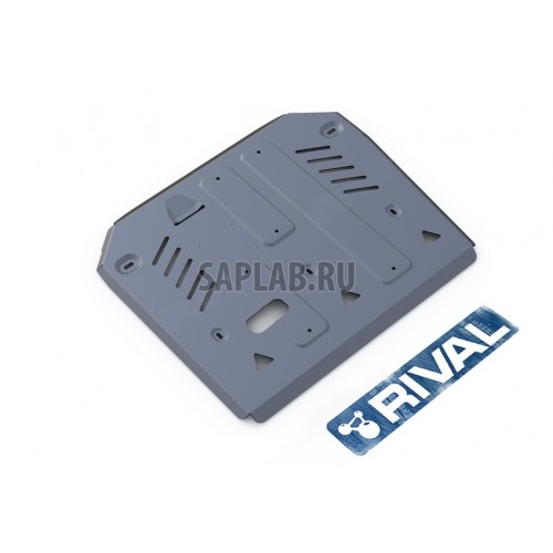 Купить RIVAL 33346071 Защита КПП и РК Rival, Porsche Caeynne V - 3.0TD, 4.1TD, 4.8T, 2014-, крепеж в комплекте, алюминий, Sale4 мм