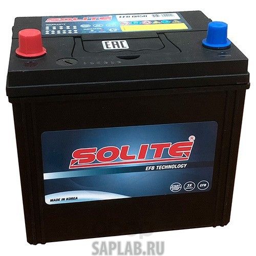 Купить SOLITE EFBQ85R Аккумулятор автомобильный Solite  EFBQ85R START-STOP 70A/ч 730А полярность прямая