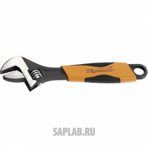 Купить SPARTA 15542 Ключ разводной, 200 мм, двухкомпонентная рукоятка// SPARTA