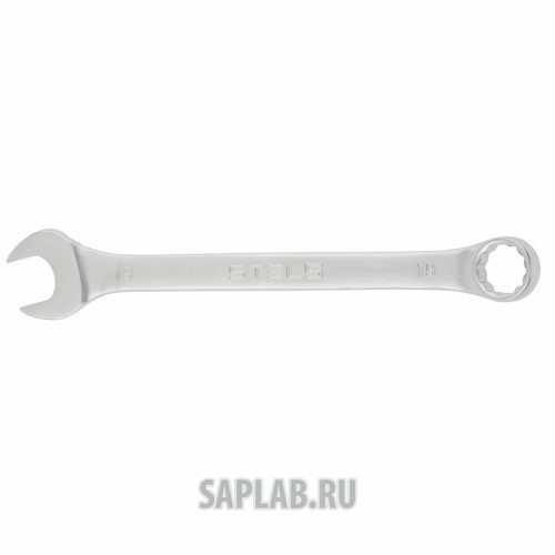 Купить STELS 15214 Ключ комбинированный, 19 мм, CrV, матовый хром// STELS