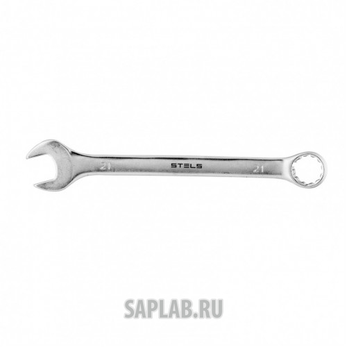 Купить STELS 15225 Ключ комбинированный, 21 мм, CrV, матовый хром Stels