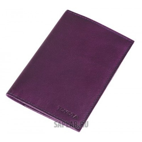 Купить TOYOTA TMSUV02DOC Кожаная обложка для автодокументов Toyota Leather Document Case, Lilac, артикул TMSUV02DOC