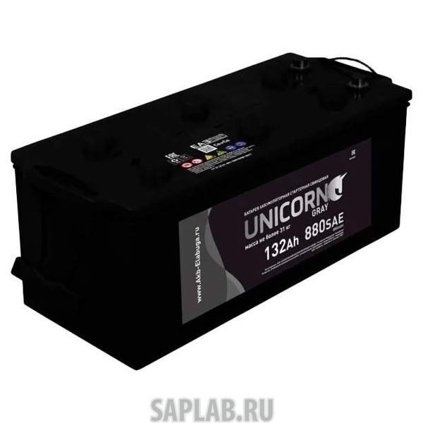 Купить UNICORN 132EURO880A Аккумулятор UNICORN GREY 132 euro 880A 513x182x240