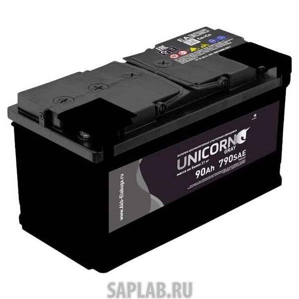 Купить UNICORN 90L720A Аккумулятор UNICORN GREY 90L 720A 353x175x190