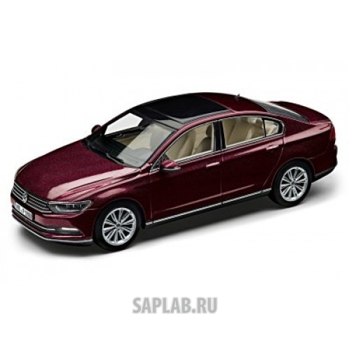 Купить Volkswagen 3G5099300D3Y Модель автомобиля Volkswagen Passat Saloon B8, Scale 1:43, Crimson Red Metallic, артикул 3G5099300D3Y