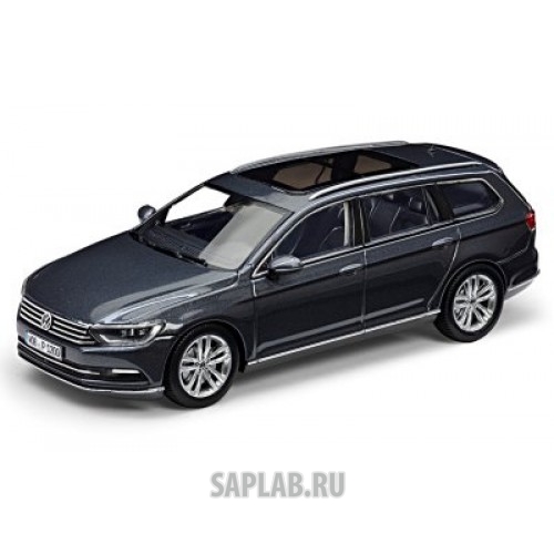 Купить Volkswagen 3G9099300AR7H Модель автомобиля Volkswagen Passat Estate B8, Scale 1:43, Indium Grey Metallic, артикул 3G9099300AR7H