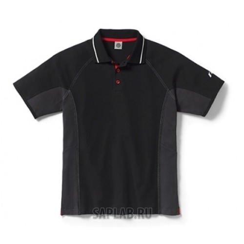 Купить Volkswagen 5K3084230A041 Мужская рубашка поло Volkswagen Men's Polo Shirt R, Black, артикул 5K3084230A041
