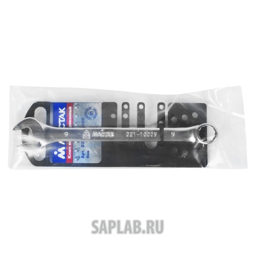 Купить МАСТАК 02110009H Ключ комбинированный 9 мм, МАСТАК