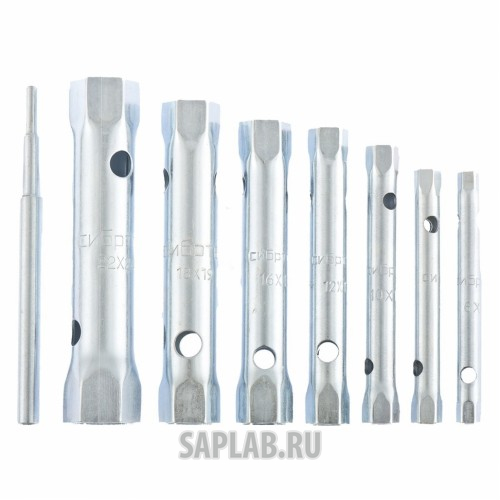 Купить СИБРТЕХ 13713 Набор ключей трубчатых торцевых, 8 предметов СИБРТЕХ