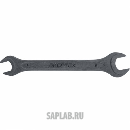 Купить СИБРТЕХ 14322 Ключ рожковый, 9 х 11 мм, CrV, фосфатированный, ГОСТ 2839// СИБРТЕХ